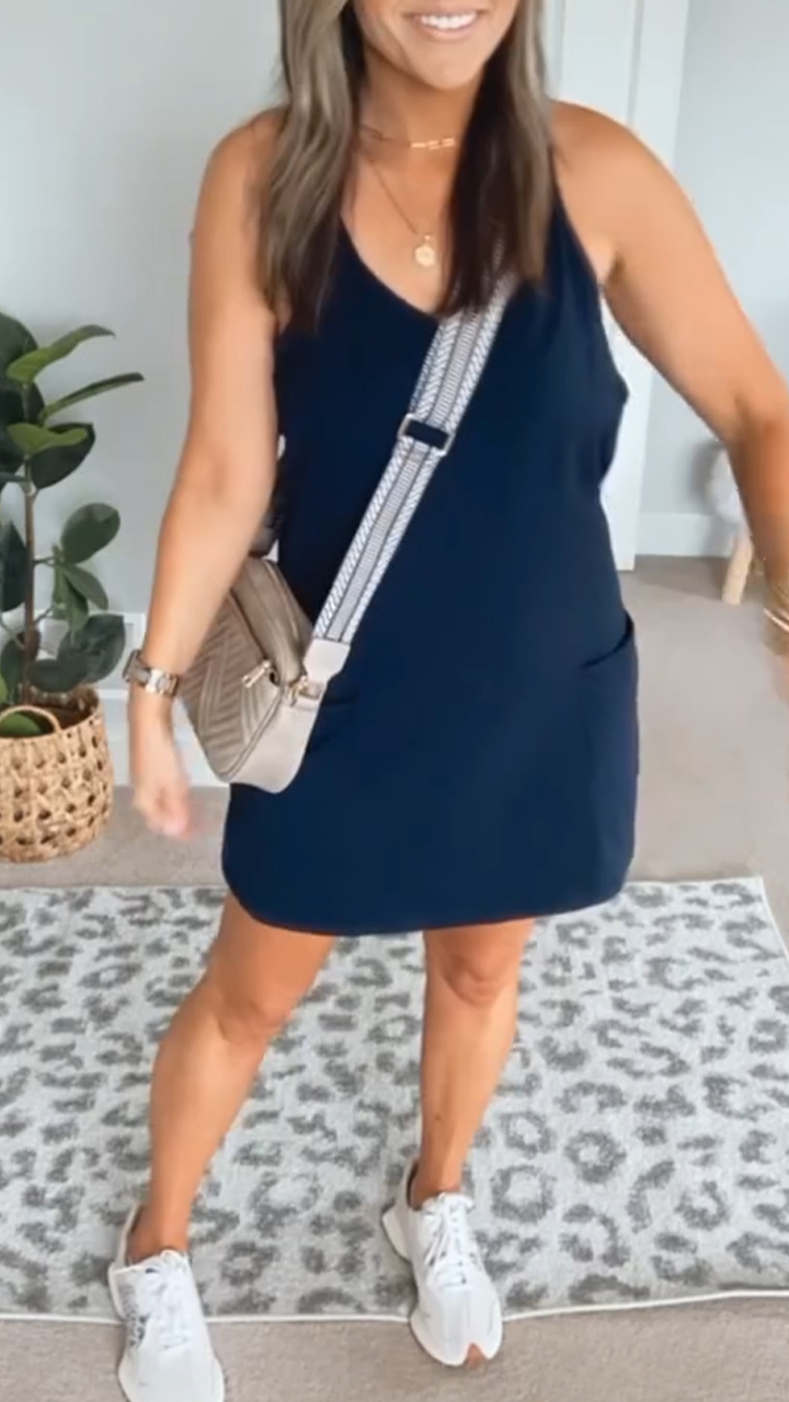 Women's U-neck Solid Color Hollow Out Casual Jumpsuit