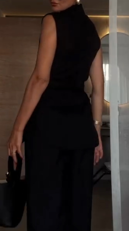 Ladies Round Neck Temperament Casual Tops