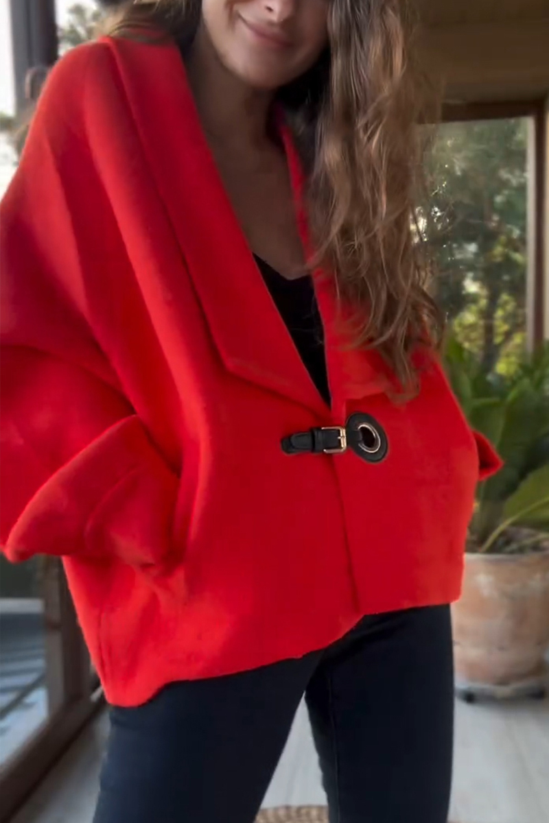 Women Lapel Temperament Casual Jacket