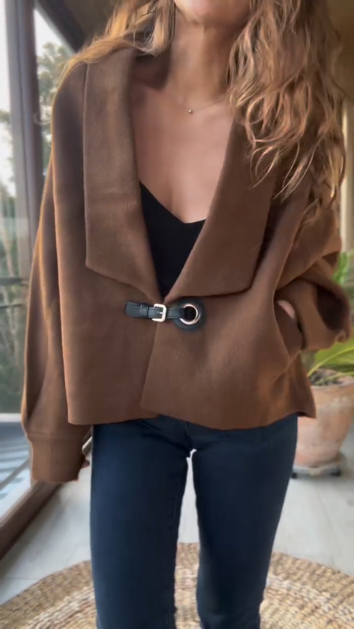 Women Lapel Temperament Casual Jacket