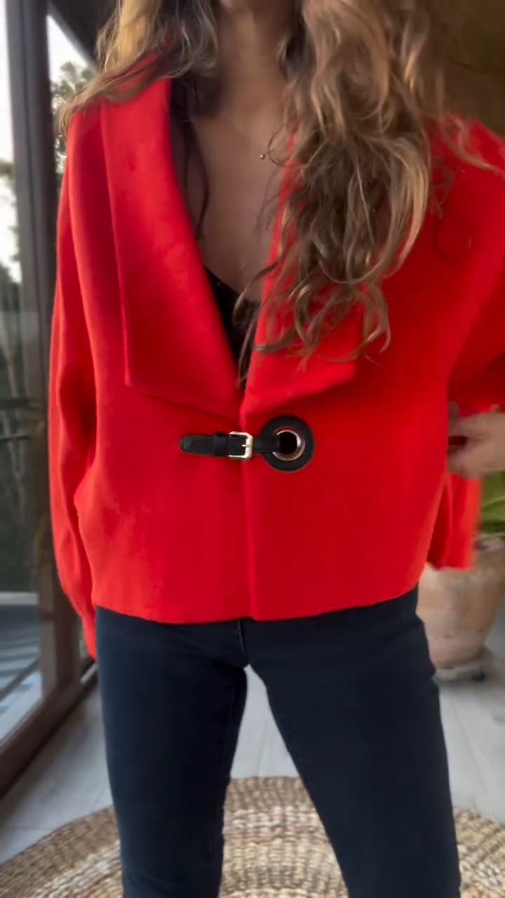 Women Lapel Temperament Casual Jacket