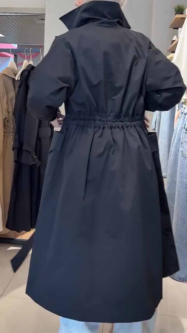 The latest autumn casual loose travel windbreaker