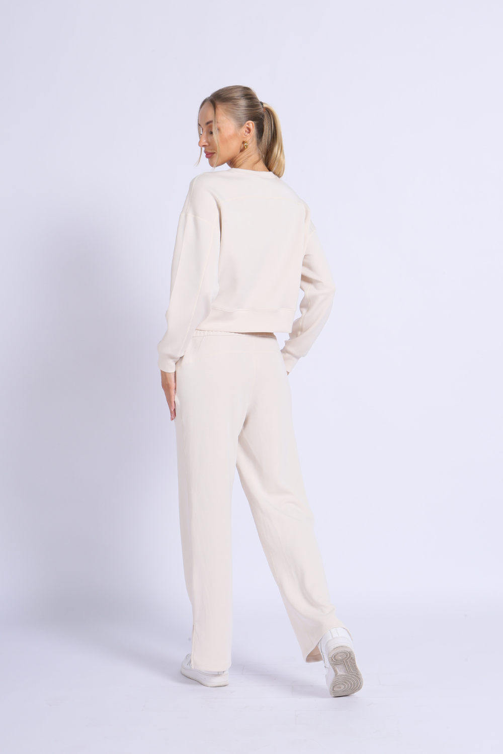 NUCBN® Velvet Series-Modal Fabric Casual Round Neck Sweatshirt