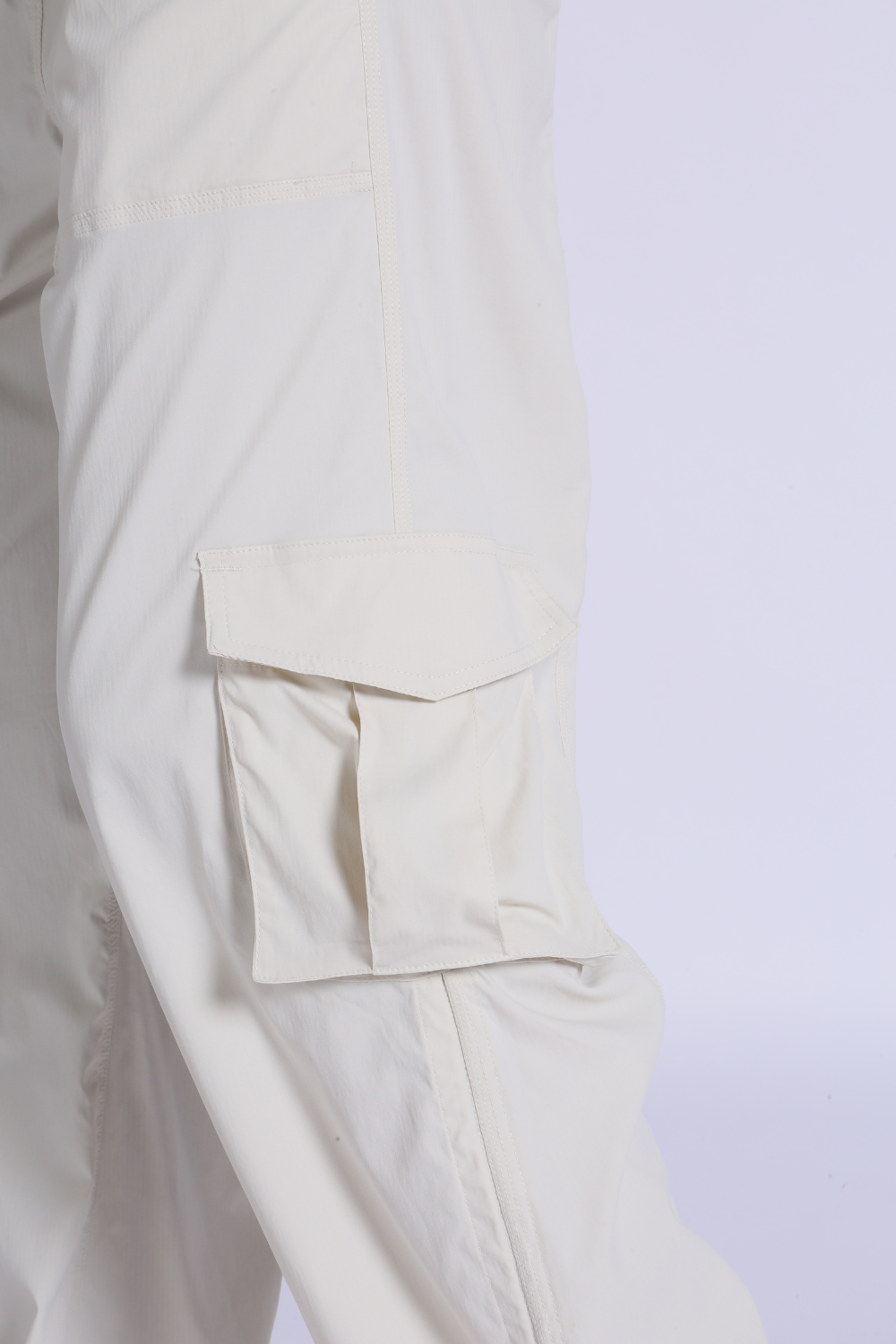 NUCBN® High-density waterproof two-way elastic adjustable loose mid-waist overalls