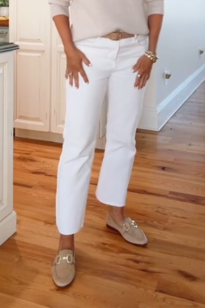 Women's Casual Solid Color V-Neck Knitted Sweater With Casual Pants