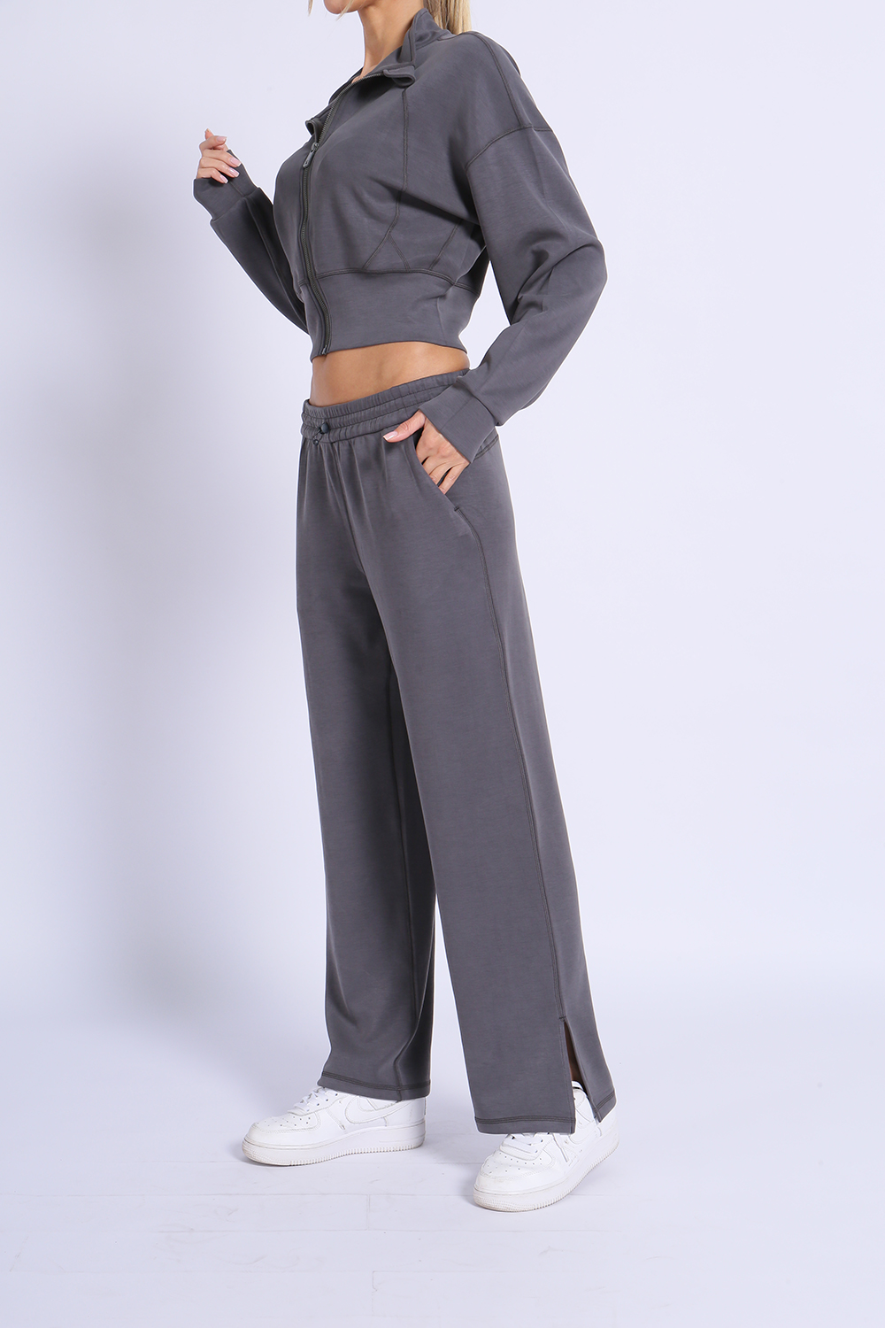 NUCBN® Velvet Series-Modal Fabric Drawstring Casual Sports Pants