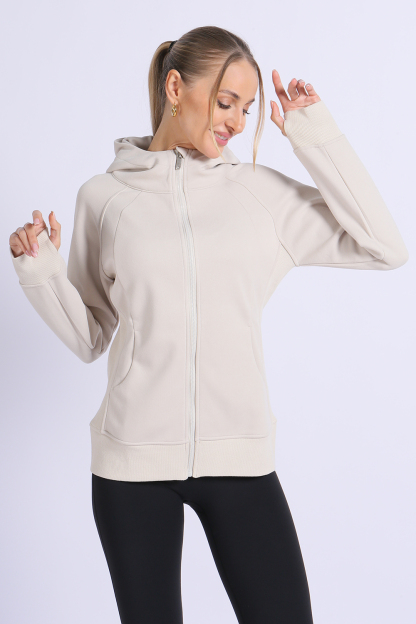 NUCBN® Loose Fit Zip Hoodie