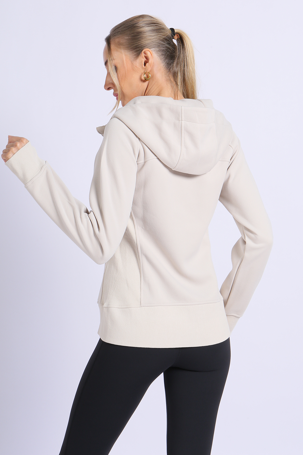 NUCBN® Loose Fit Zip Hoodie
