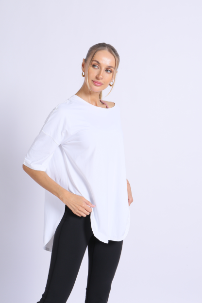 NUCBN® Yoga clothes split long sleeve sun protection sportswear UV protection running fitness loose T-shirt