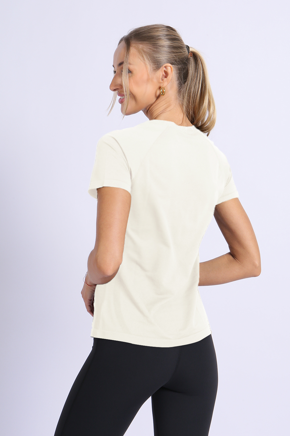 NUCBN® Seamless knitted short sleeves