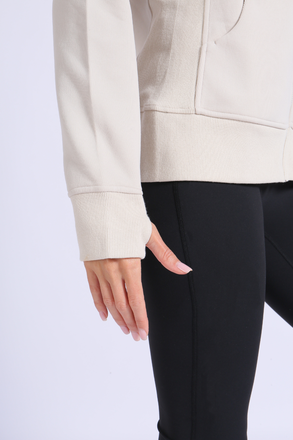 NUCBN® Loose Fit Zip Hoodie