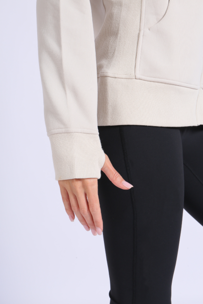 NUCBN® Loose Fit Zip Hoodie
