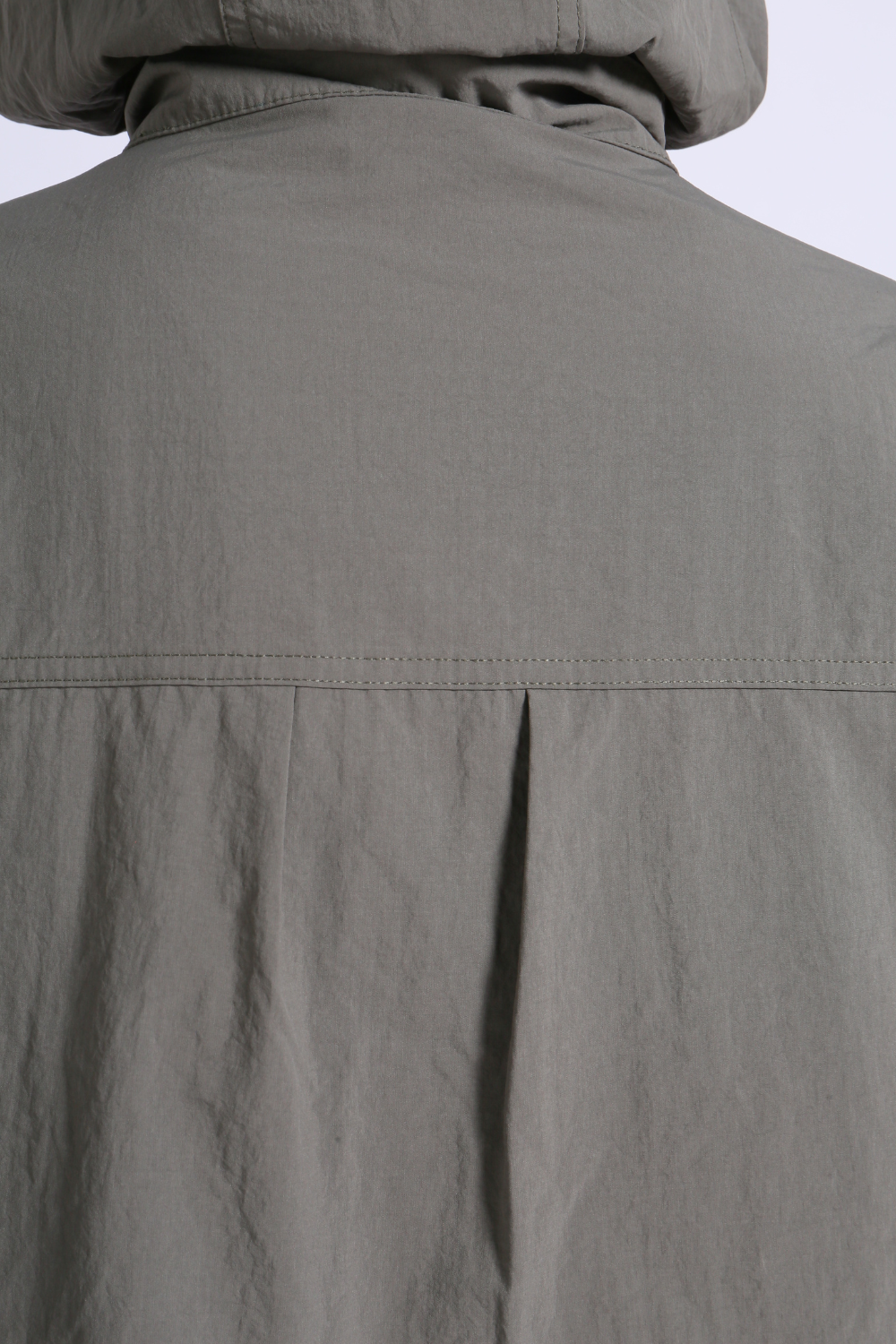 NUCBN® High Woven Washed Jacket (Folding Hood)