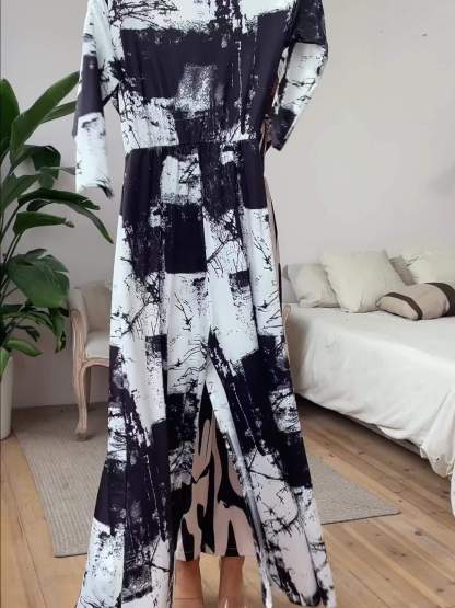 One Shoulder Jumpsuit, Elegant Split Jumpsuit For Spring, Women's Clothing