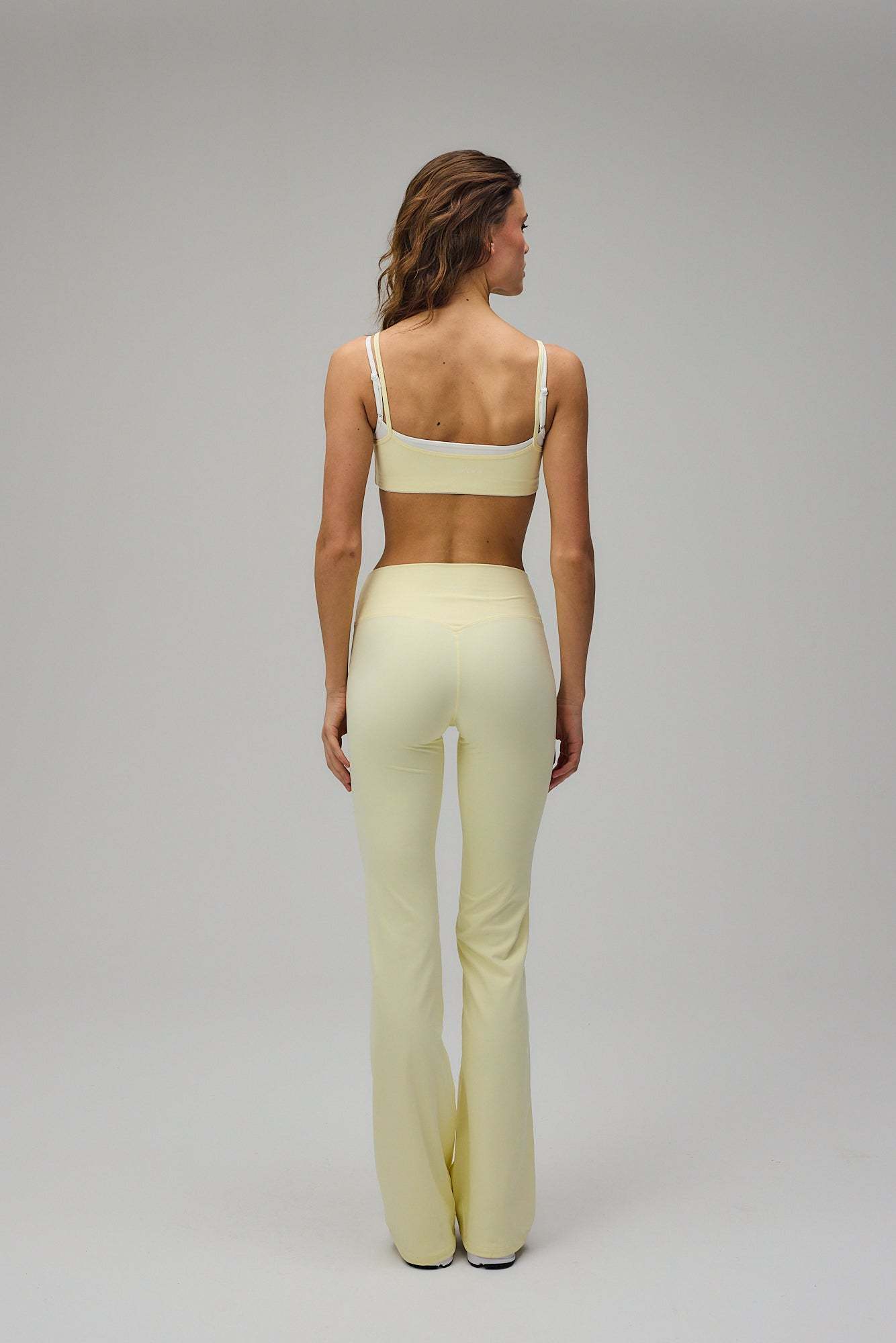 Flare Yoga Pants - Lemon