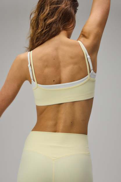 Flare Yoga Pants - Lemon