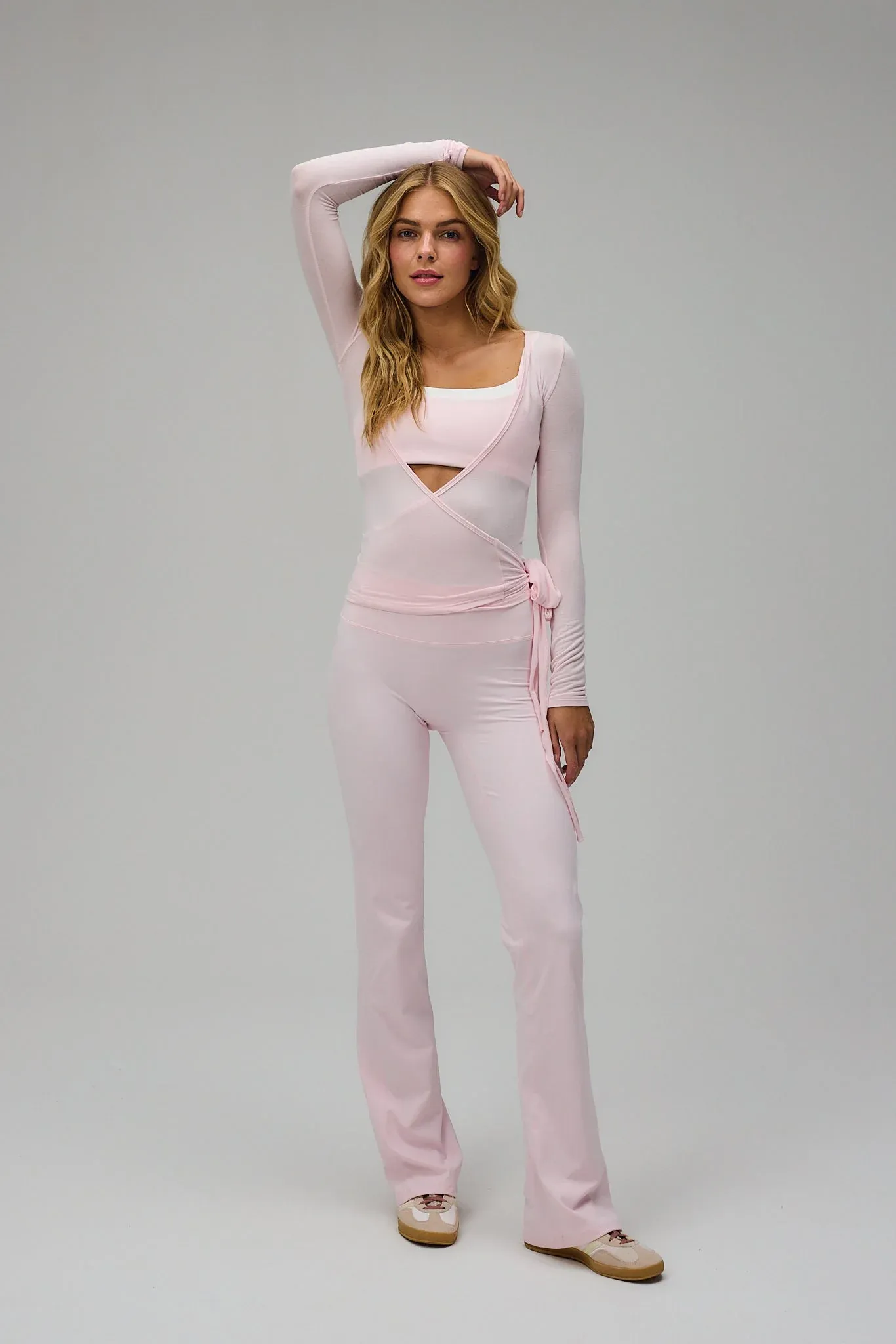 Flare Yoga Pants - Lemon