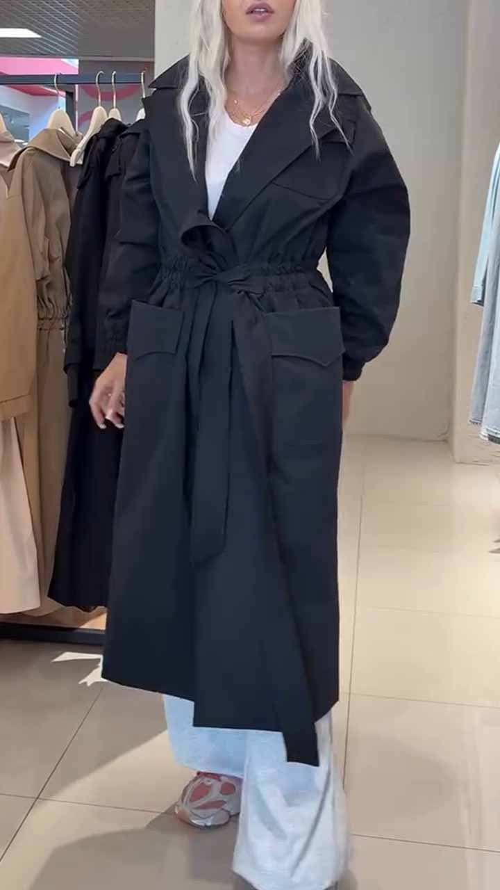 The latest autumn casual loose travel windbreaker