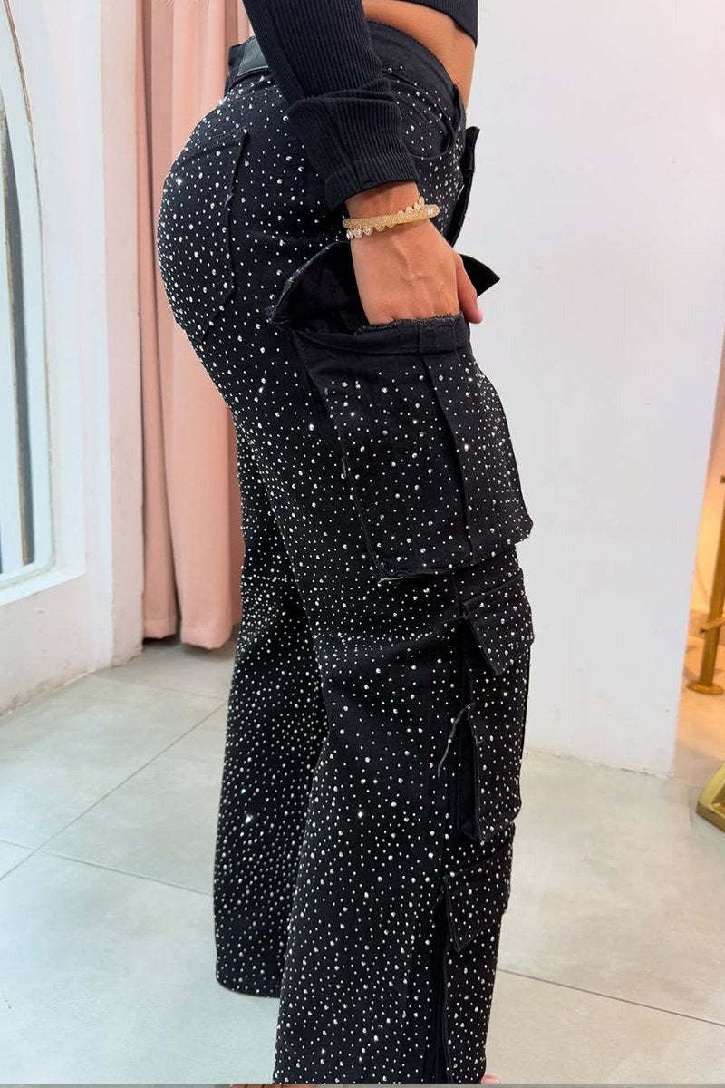 Rhinestone Jeans