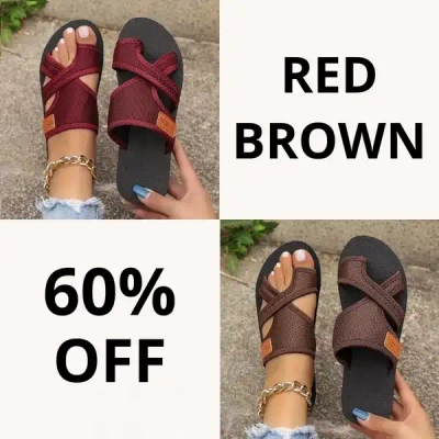 🔥Last Day Promotion 70% OFF🔥 Women's Comfortable Breathable Mesh Flip Flops