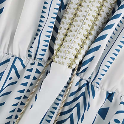 🏖️ Meet Summer-50% OFF👗Ethnic Style Casual Printed Dress