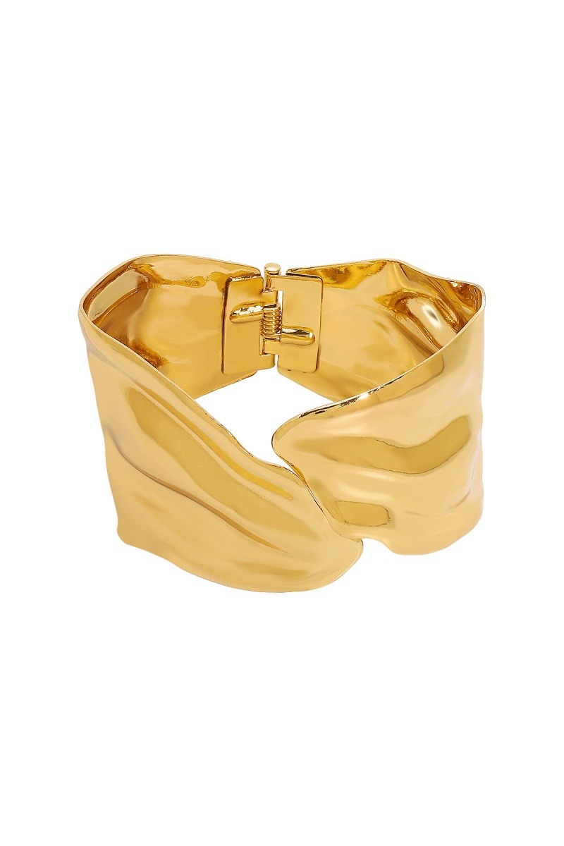 Fashion Ruched Geometry Alloy Bracelets & Bangles