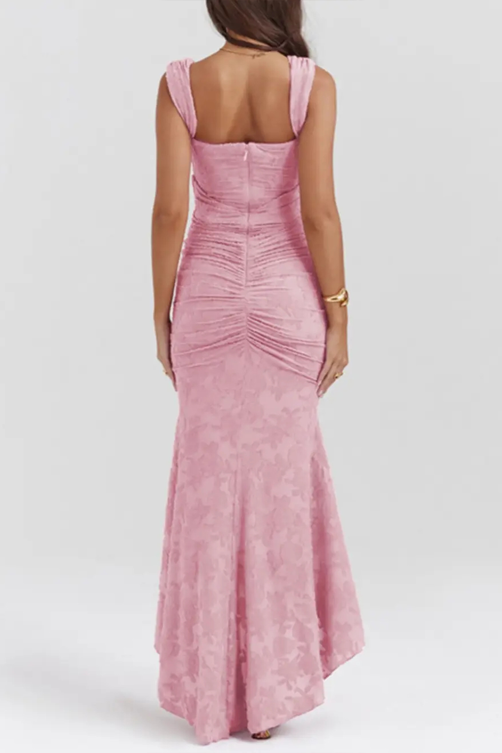 Blue bell floral maxi dress