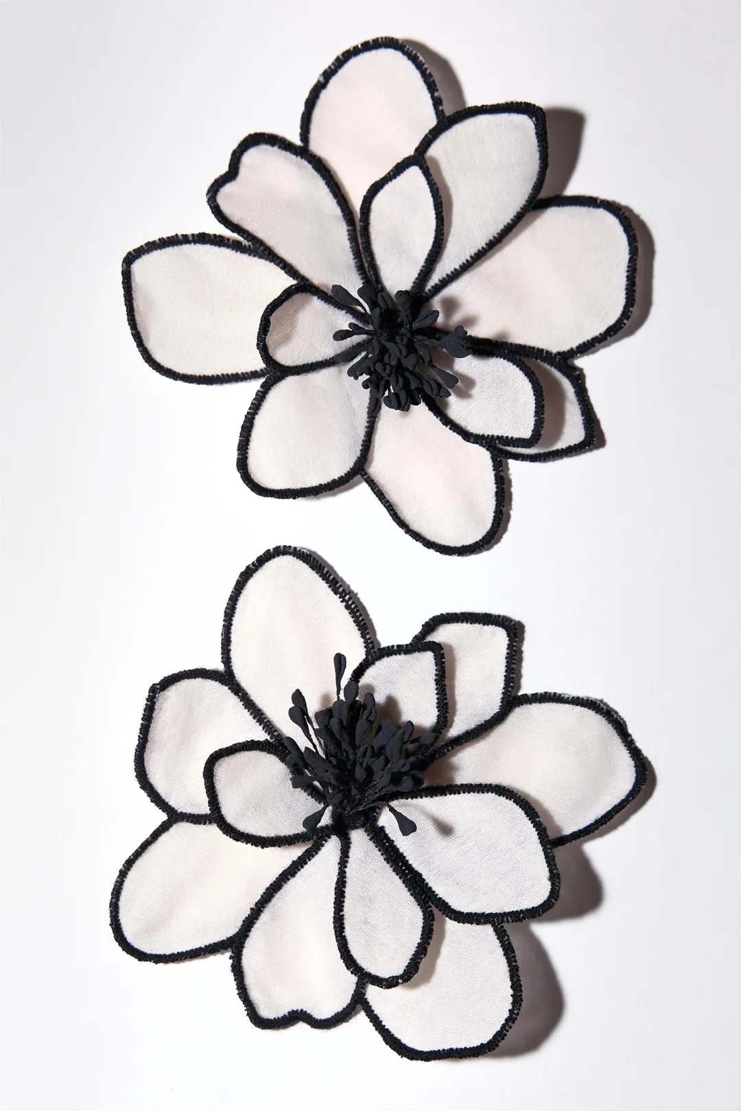 Flower Fabric Earrings