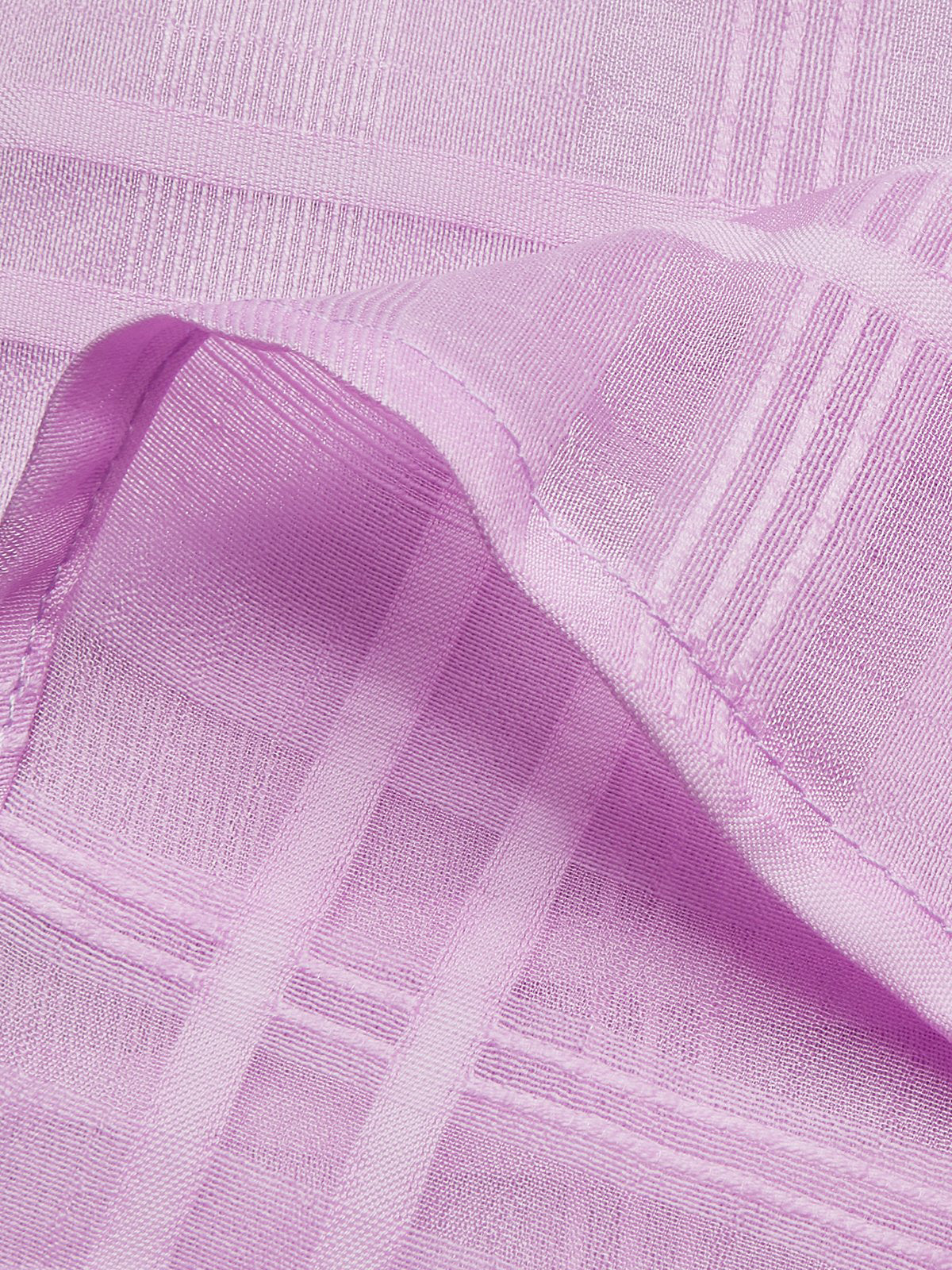 Lavender Purple Shirt Dress Shirt Collar Sleeveless A-Line Midi Dress