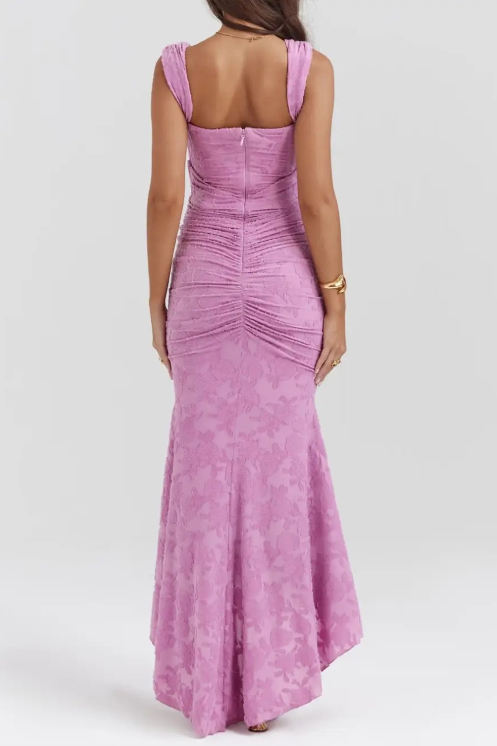 Blue bell floral maxi dress