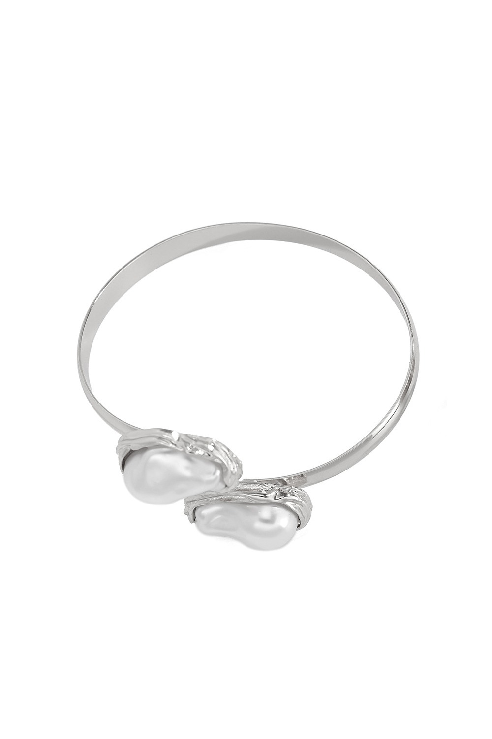 French Baroque Special-Shaped Pearl Vintage Gold Bracelet