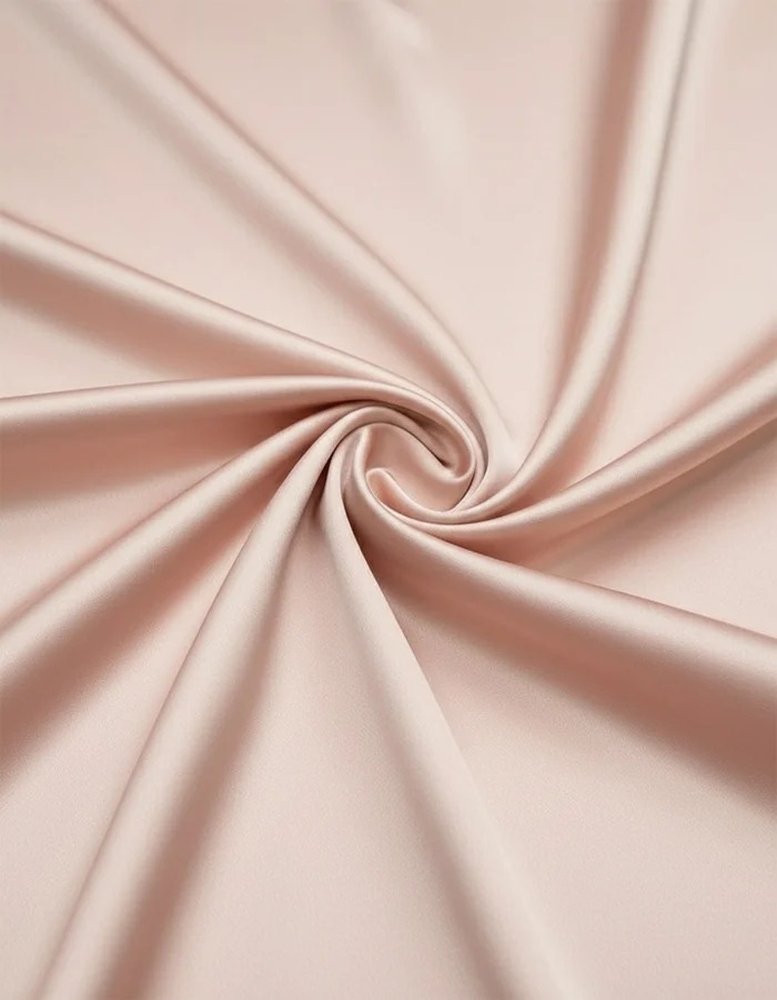 Pink Off-the-Shoulder Pleated Satin Maxi Dress