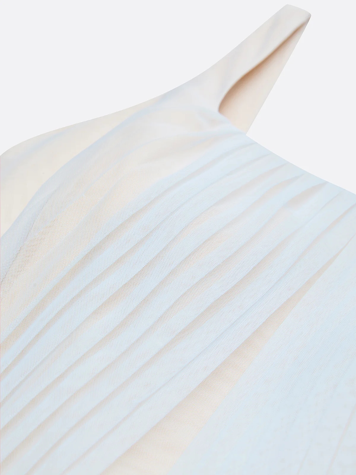 Light Blue Ruched Classic Square Neck Sleeveless A-Line Midi Dress