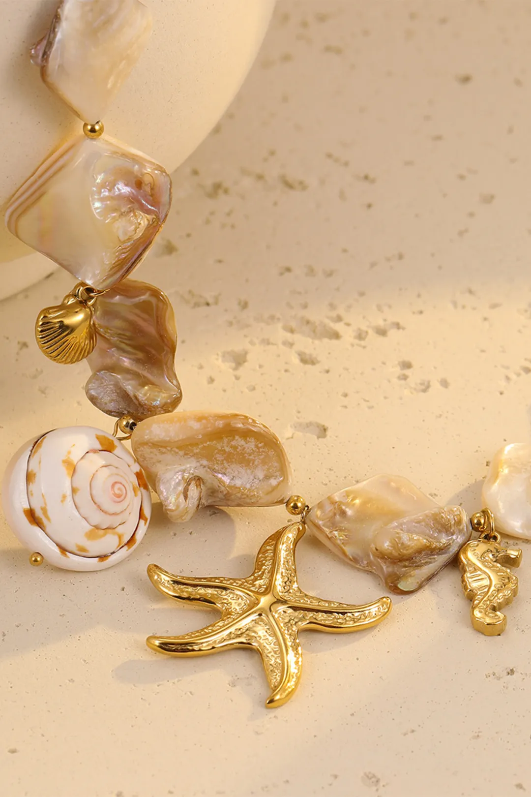 Starfish Charm Necklace