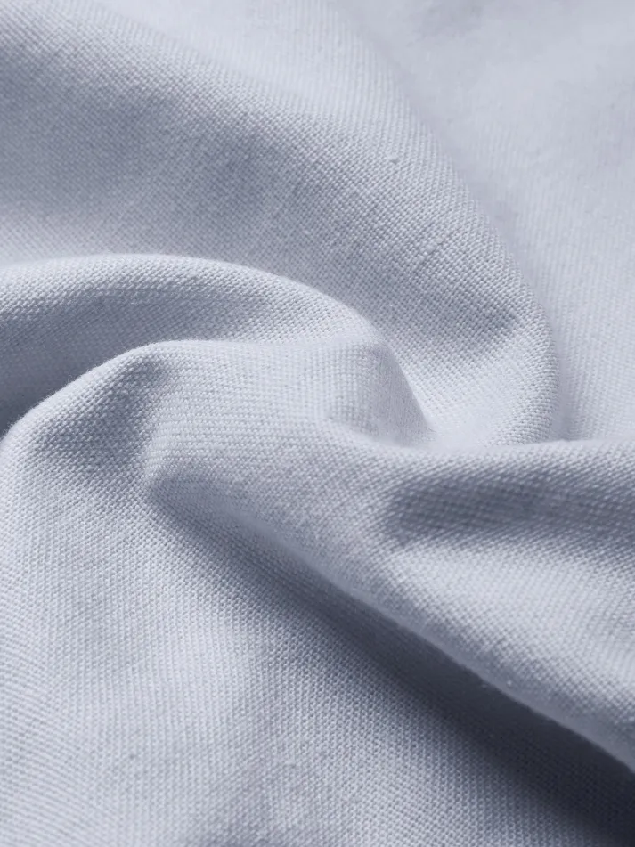 Midi Linen Dress, Half Sleeve, Shawl Collar, Plain, Button Design, French Vintage, lavender
