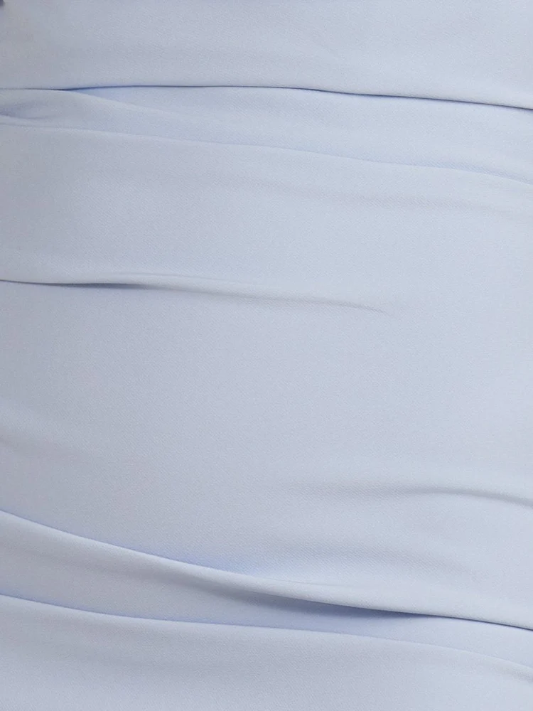 Strapless Spandex Bodycon Homecoming & Cocktail Dress With Slit