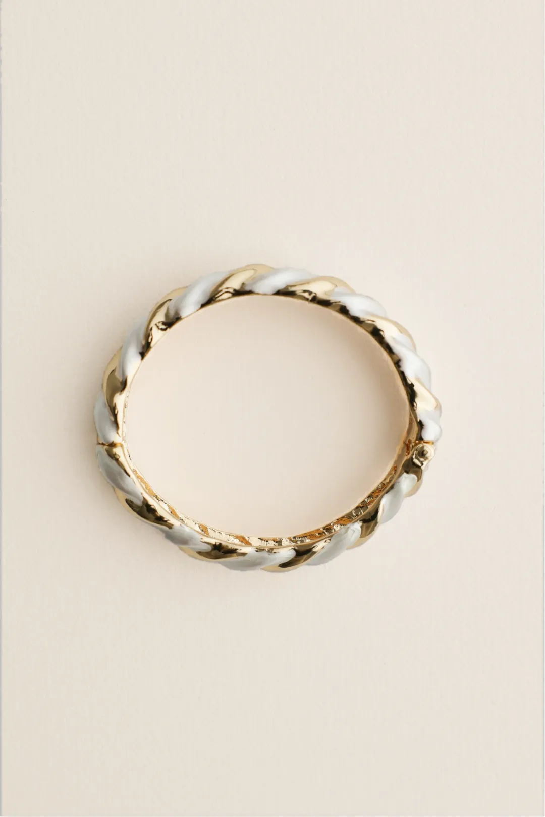 Twisted Mixed-metal Bracelet