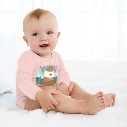 FacePajamas Baby Pajama 3 MONTHS / Pink Custom Name Christmas Infant Bodysuit One Piece Jumpsuit Personalized Long Sleeve Rompers Baby Clothes