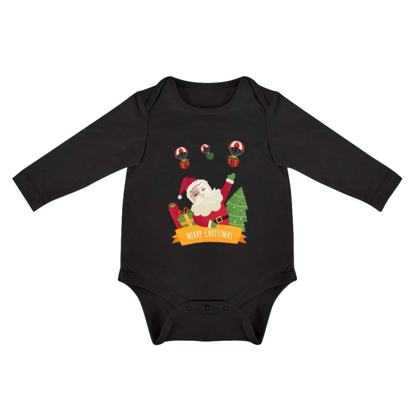 FacePajamas Baby Pajama 3months / Black Custom Face Angel Infant Bodysuit One Piece Jumpsuit Personalized Long Sleeve Rompers Baby Clothes