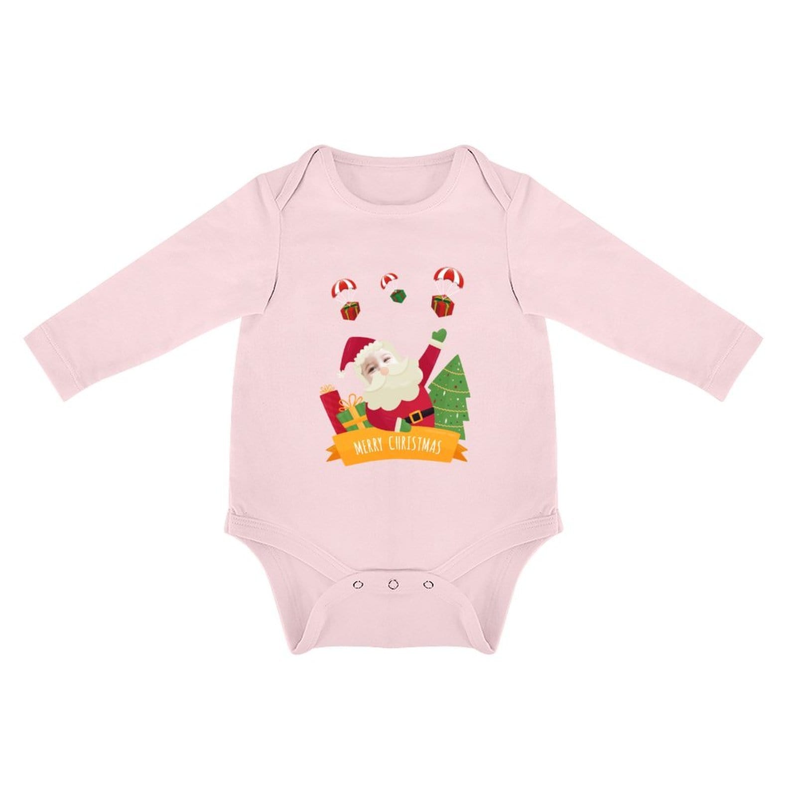 FacePajamas Baby Pajama 3months / Pink Custom Face Angel Infant Bodysuit One Piece Jumpsuit Personalized Long Sleeve Rompers Baby Clothes