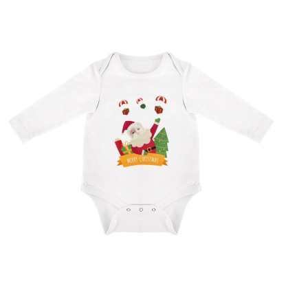 FacePajamas Baby Pajama 3months / White Custom Face Angel Infant Bodysuit One Piece Jumpsuit Personalized Long Sleeve Rompers Baby Clothes