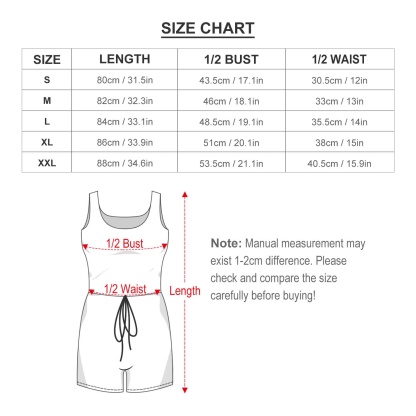 FacePajamas Pajama-2ML-SDS Custom Face Pajama Red Love Women's Short Jumpsuit Loungewear