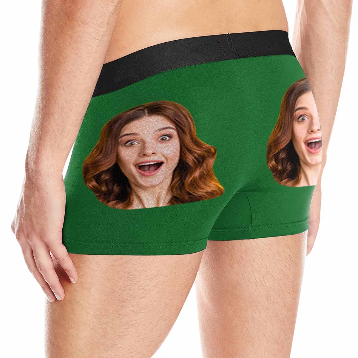 FacePajamas Underwear Custom Couple Matching Lingerie Briefs Personalized Girlfriend Face Underwear For Couple Gifts Made for Your Gift
