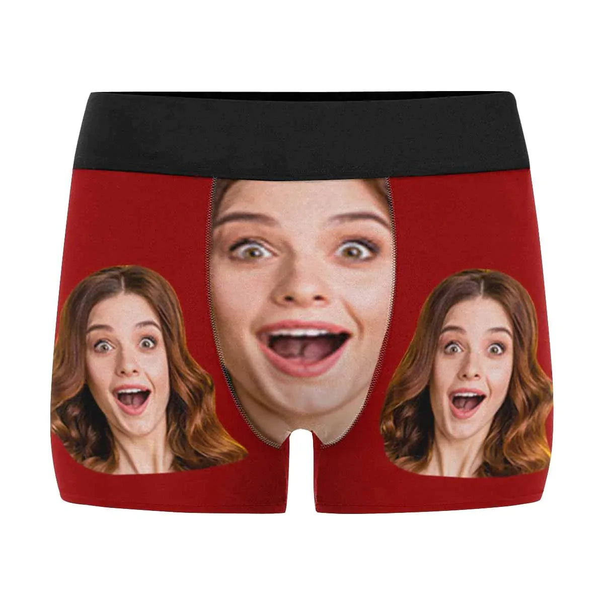 FacePajamas Underwear Custom Couple Matching Lingerie Briefs Personalized Girlfriend Face Underwear For Couple Gifts Made for Your Gift