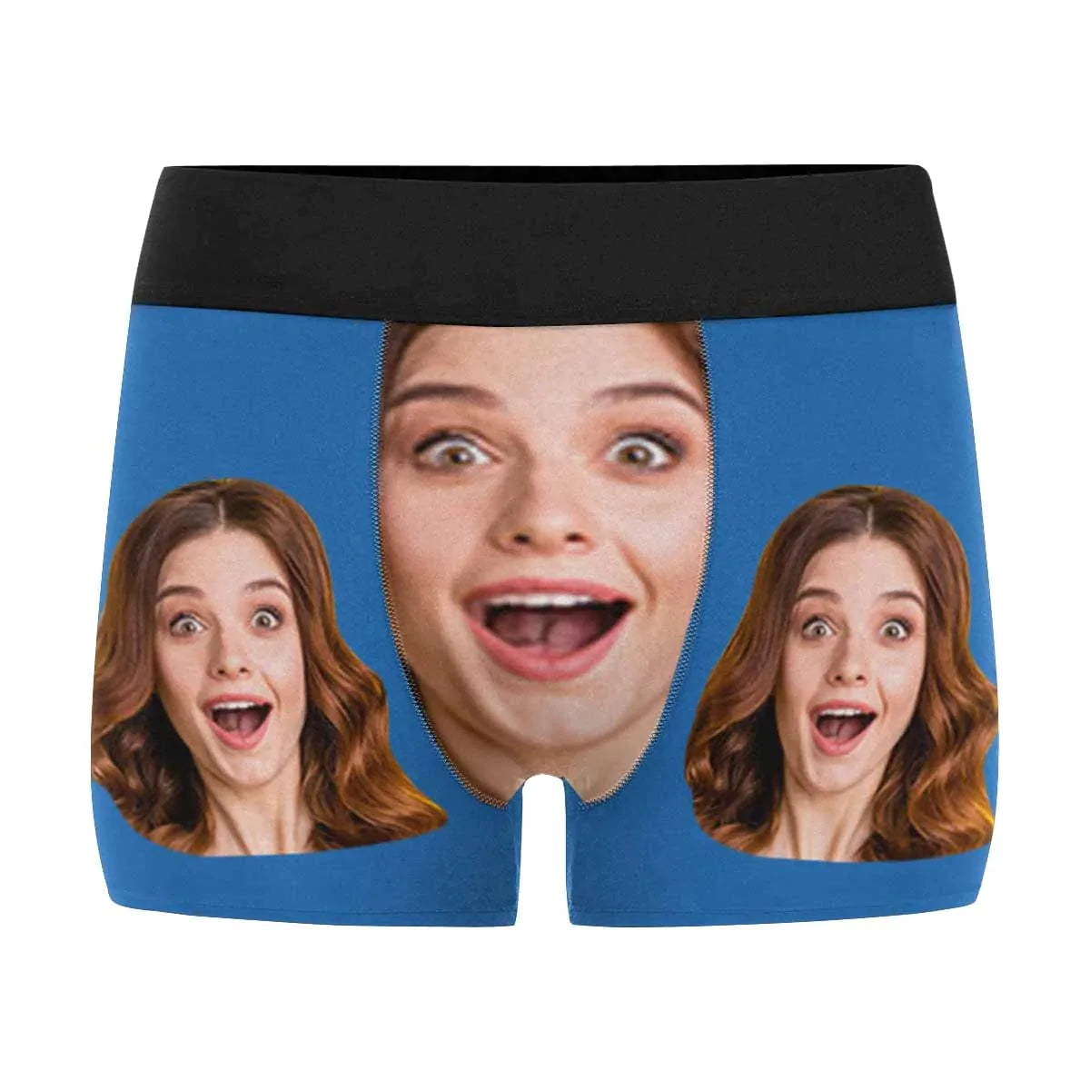 FacePajamas Underwear Custom Couple Matching Lingerie Briefs Personalized Girlfriend Face Underwear For Couple Gifts Made for Your Gift