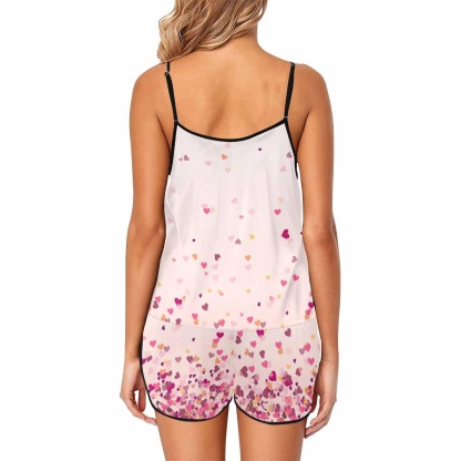 FacePajamas 379780497655 Custom Face Cami Pajamas Set Best Mom Women's Personalized Sleepwear