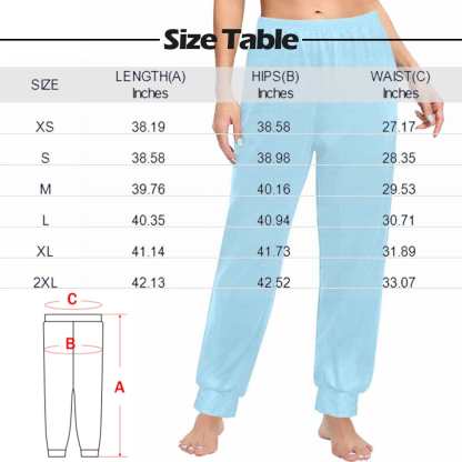 FacePajamas Pajama Shirt&Pants Custom Face Heart Red Long Pajama Shirt&Pants Personalized Women's Slumber Party Sleepwear