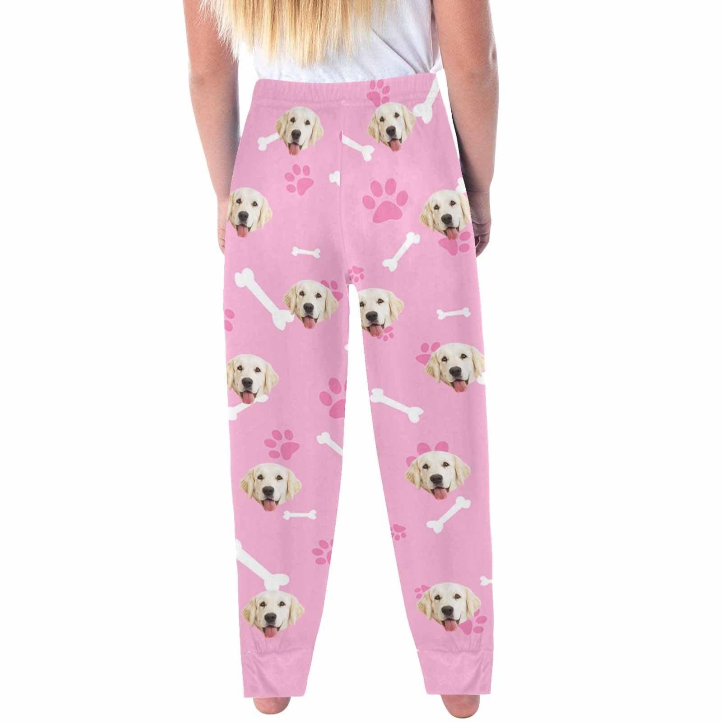 FacePajamas Pajama Shirt&Pants Custom Face Kids' All Over Print Pajama Top & Trousers Multiple Colors Pet Personalized Long Pajama Set