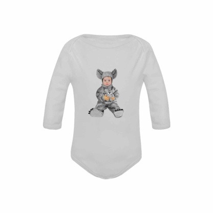 FacePajamas Baby Pajama Custom Face Koala Onesie Infant Bodysuit One Piece Jumpsuit Personalized Long Sleeve Rompers Baby Clothes
