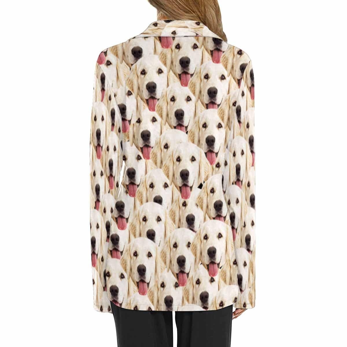 FacePajamas Pajama Custom Face My Lovely Dog Women's Long Sleeve Pajama Set Pajama Top&Pajama Bottom